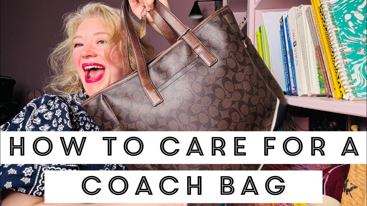 Сумки Coach: как чистить и ухаживать за винтажной сумкой, чтобы она прослужила дольше!