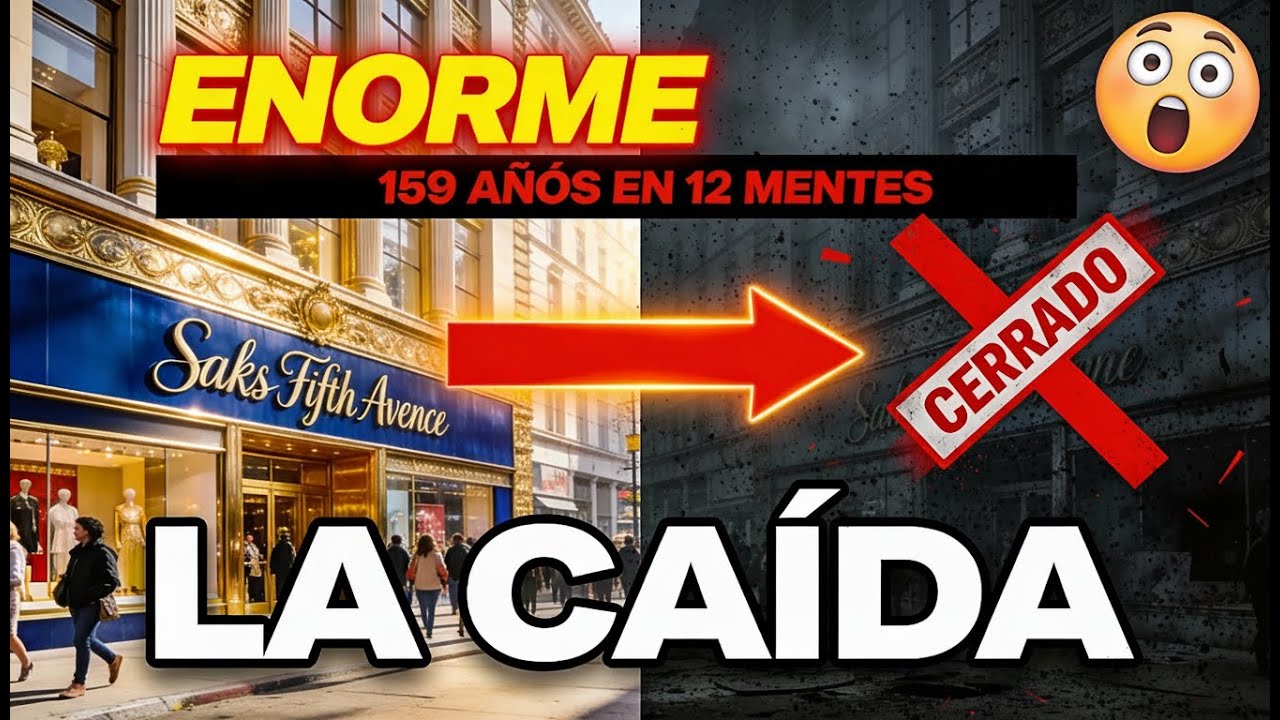 Saks Global: Cómo Un Imperio de Lujo Colapsó en Un Año
