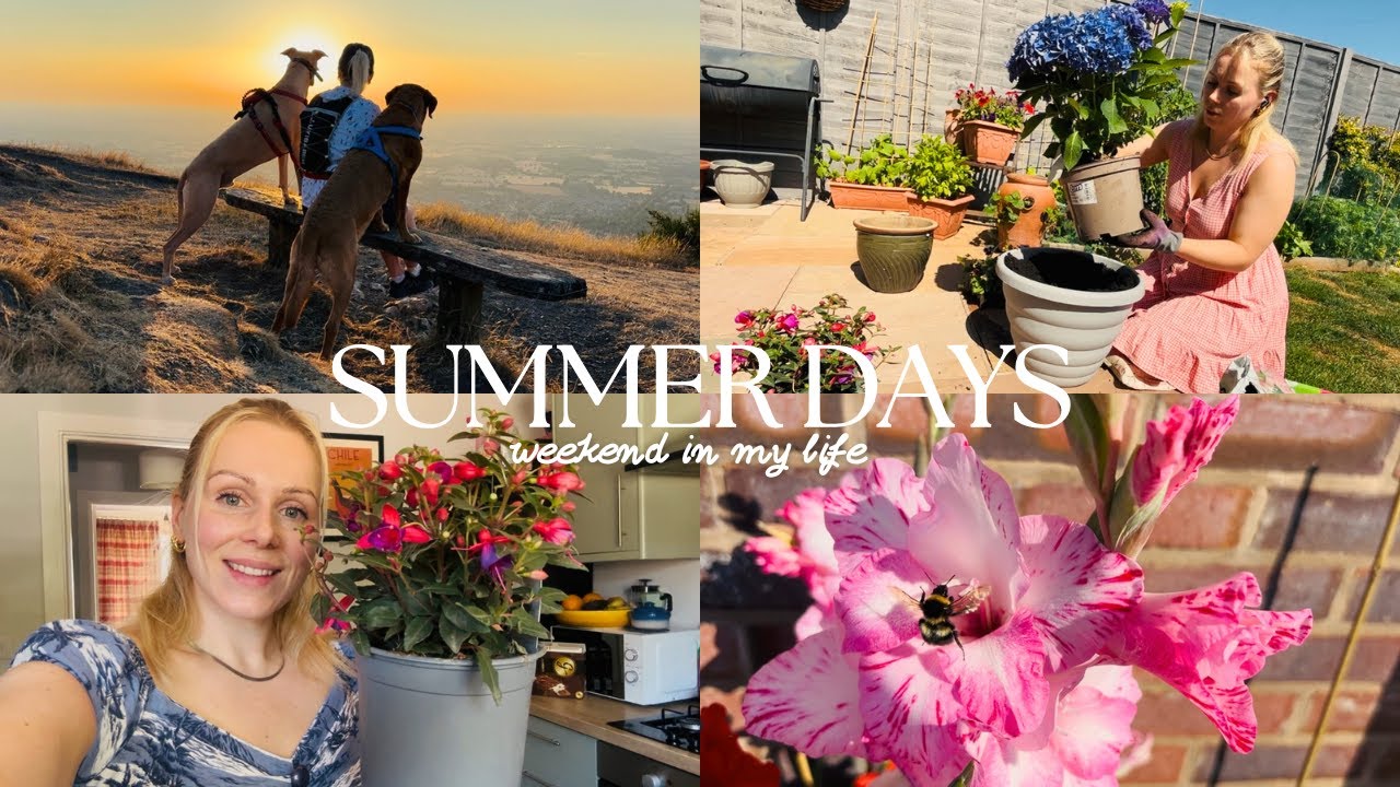 SUMMER DAYS | catching the sunrise, more plants & loving life