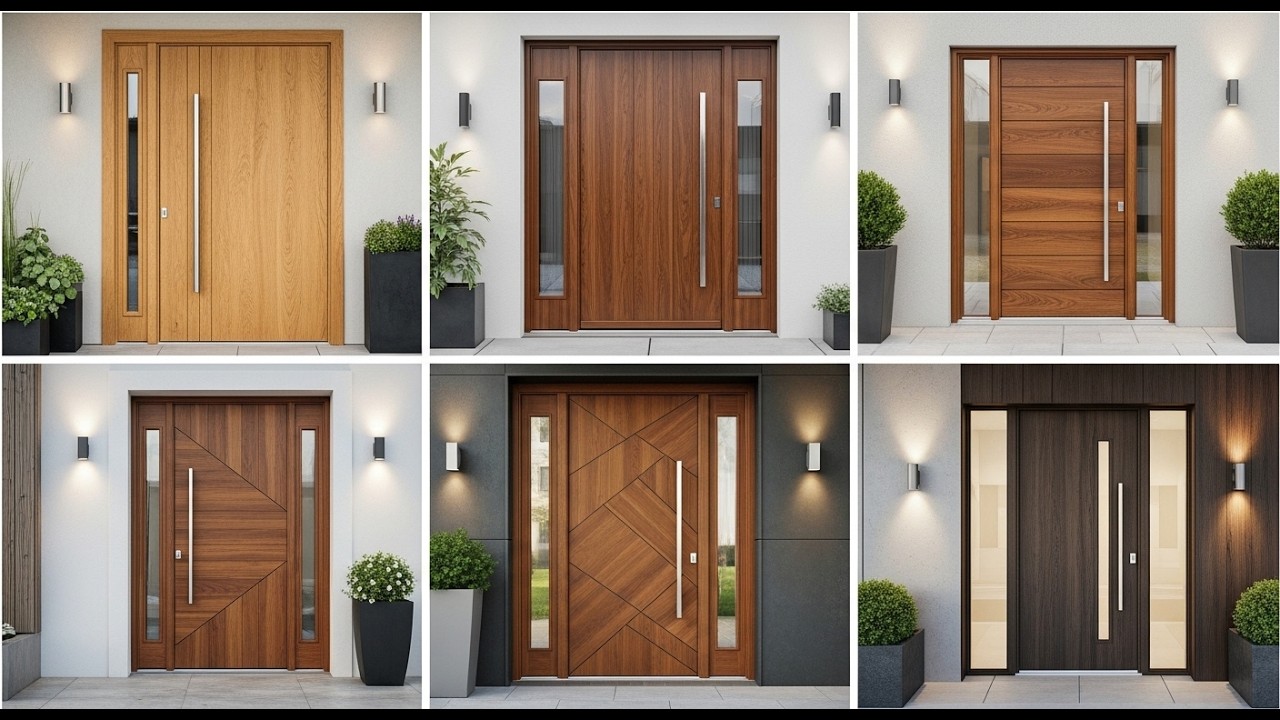 300 Modern Front Door Design Ideas 2026 | Wooden Main Door Designs & Home Entrance Trends