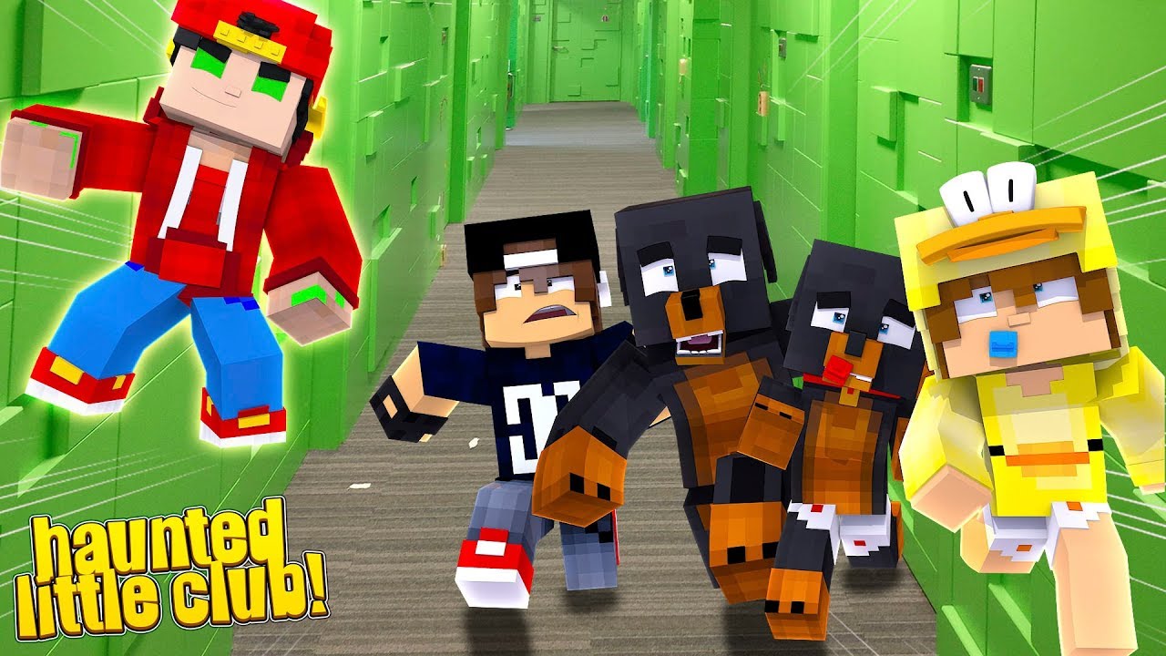 Minecraft - RoPo.EXE IS INFECTED & TAKES OVER THE HAUNTED LITTLE CLUB!!