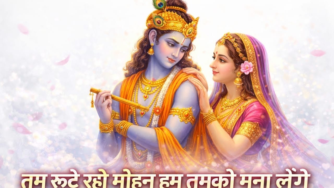 तुम रूठे रहो मोहन | हम तुमको मना लेंगे 💖🙏