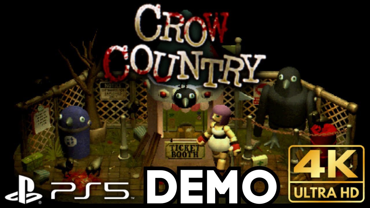 Crow Country Demo Gameplay Part 1 | PS5 | 4K HDR (No Commentary Gaming)