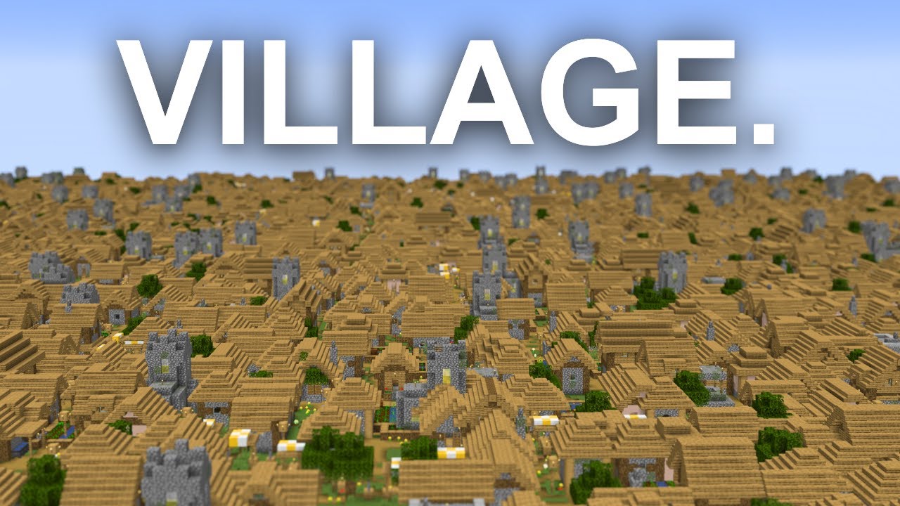 Прохождение Minecraft, но со 100-кратным увеличением структур