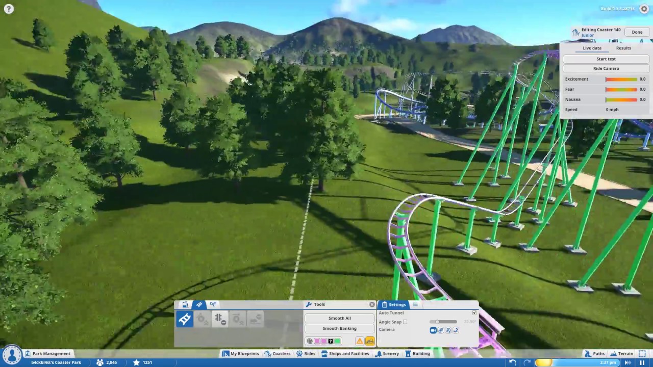 Planet Coaster - Tutorial - More than one train on a coaster track at once