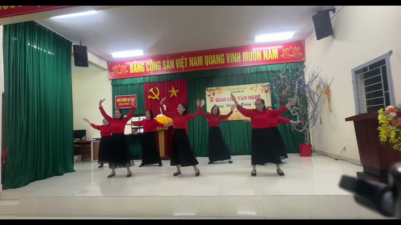 Giao thừa chào Xuân -dưỡng sinh khu 10 Bãi Cháy thể hiện-Tết sum vầy Xuân ơn Đảng 2026
