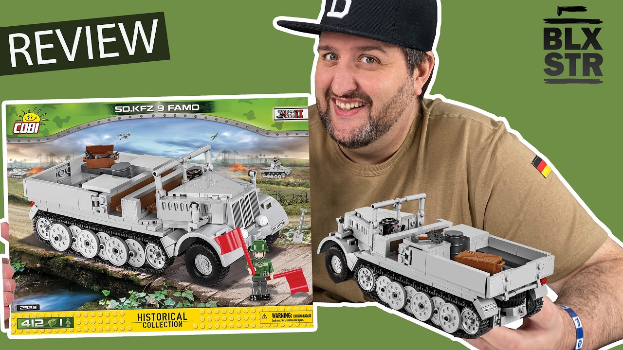 Eine Legende mit vier Buchstaben: FAMO 💥 COBI-2522 Sd.Kfz 9 ▶️ REVIEW
