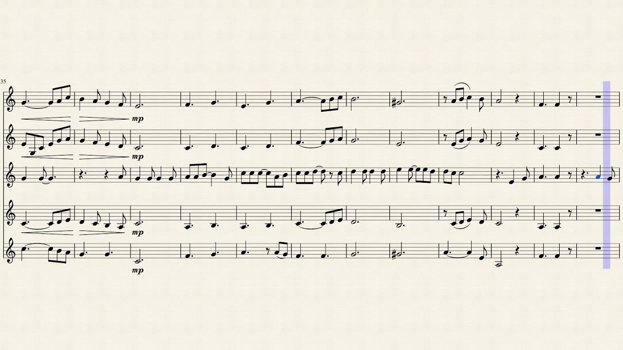 Hallelujah for Clarinet Quintet