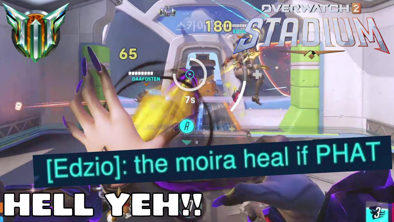 PHAT лечится - Стадион Мойра - 20 сезон - Overwatch 2 - 09.01.26 #overwatch2 #moira