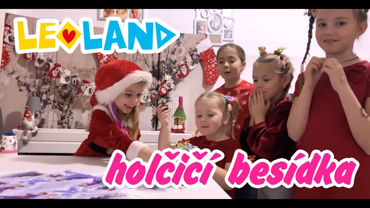 Leoland 51. díl - Holčičí vánoční besídka - hrajeme kelímky, okno č. 24 advent. kalendáře Wednesday