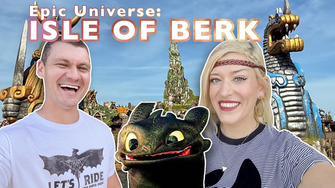 EPIC UNIVERSE: Everything In How To Train Your Dragon - Isle Of Berk | Universal Orlando NEW