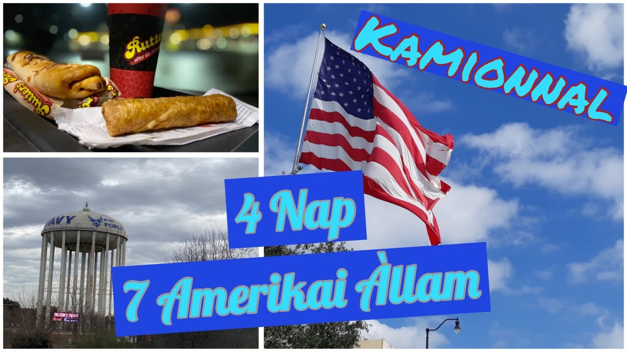 🇺🇸Amerika Kamionnal 4 nap, 7 Állam  Michigan, Ohio, W Virginia, Virginia, Maryland, Penn,New York