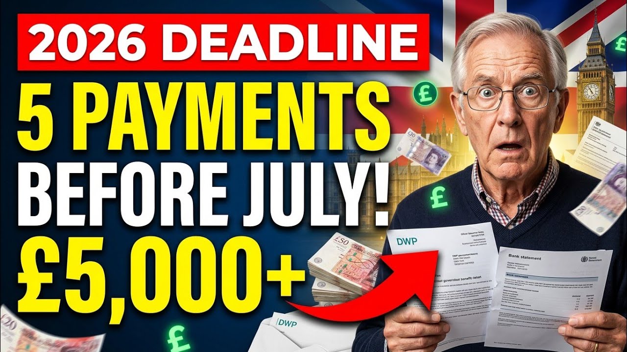 July 2026 Deadline: 5 UK Pensioner Payments Worth Thousands You Must Claim Now