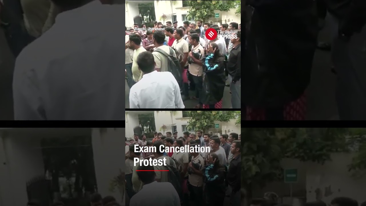JSSC-CGL's Qualified Candidates Protest Against Cancellation Of Exams