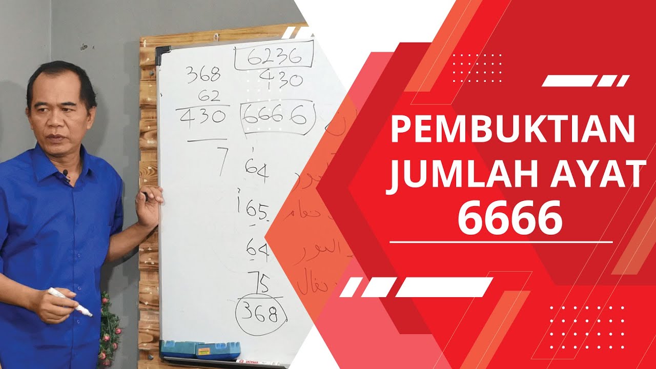 Pembuktian Jumlah Ayat 6666 | KEAJAIBAN AL QURAN | EP9
