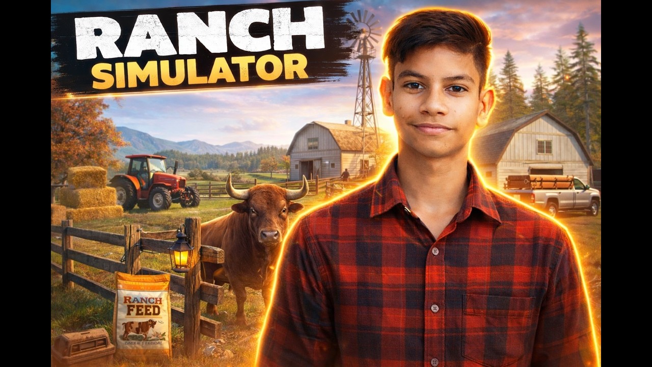 Bull Le Liya 😍 Ranch Simulator Gameplay in Hindi | New Ranch Journey Begins!
