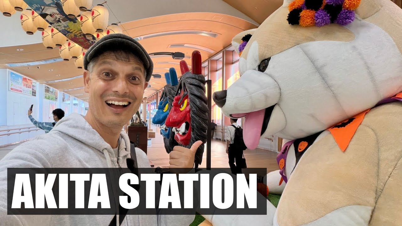Akita Station Street View Adventure