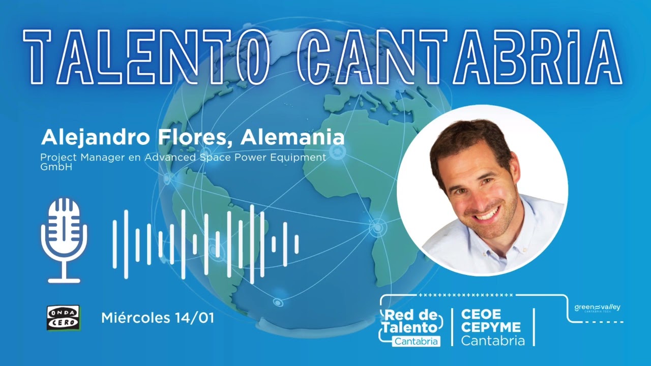 Talento Cantabria: entrevista a Alejandro Flores, miembro de la Red de Talento Cántabro