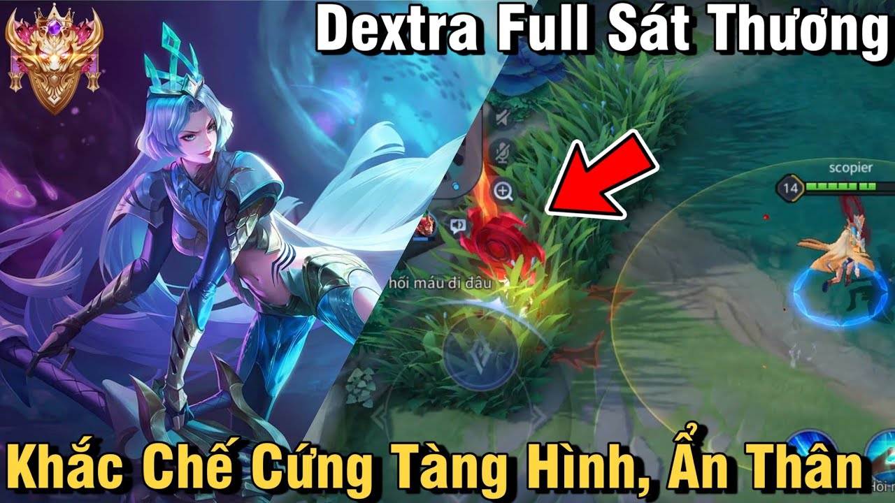 Dextra Đấu Sĩ Cực Hiệu Quả Khi Đối Đầu Kaine, Ngộ Không Trong Liên Quân Mobile