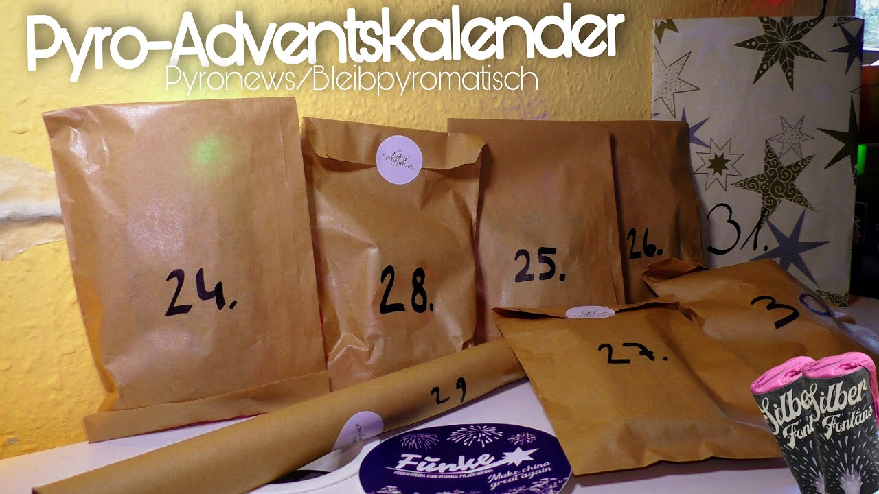 Pyro-Adventskalender von Pyronews🔥💥 | Nur edles Feuerwerk!😍 | PlaygroundPyros