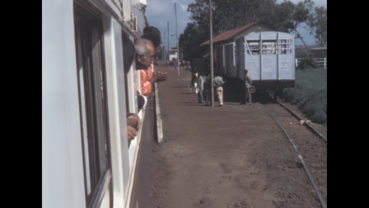 Kenya 1980s: The train journey archive footage