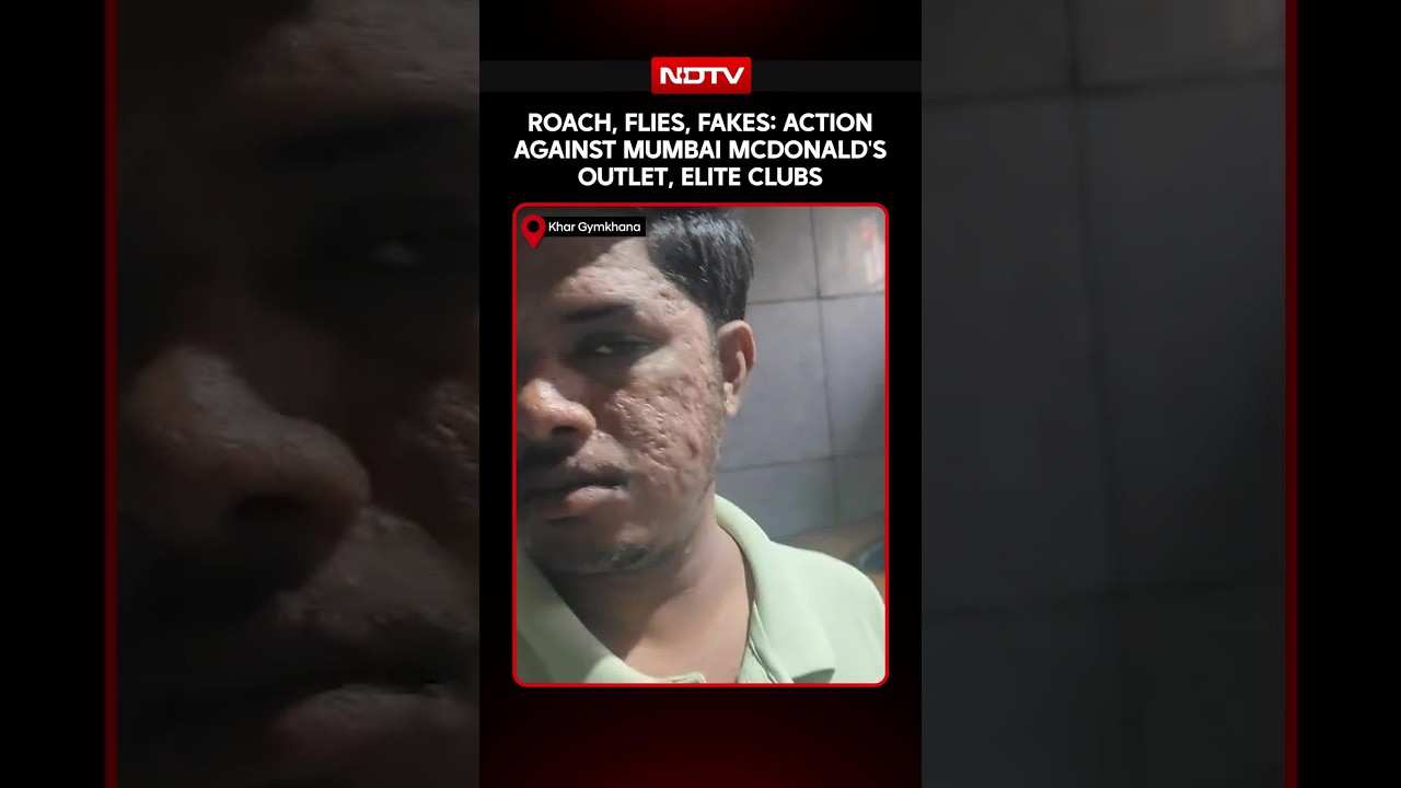 Mumbai News | Roach, Flies, Fakes: Action Against Mumbai McDonald's Outlet, Elite Clubs