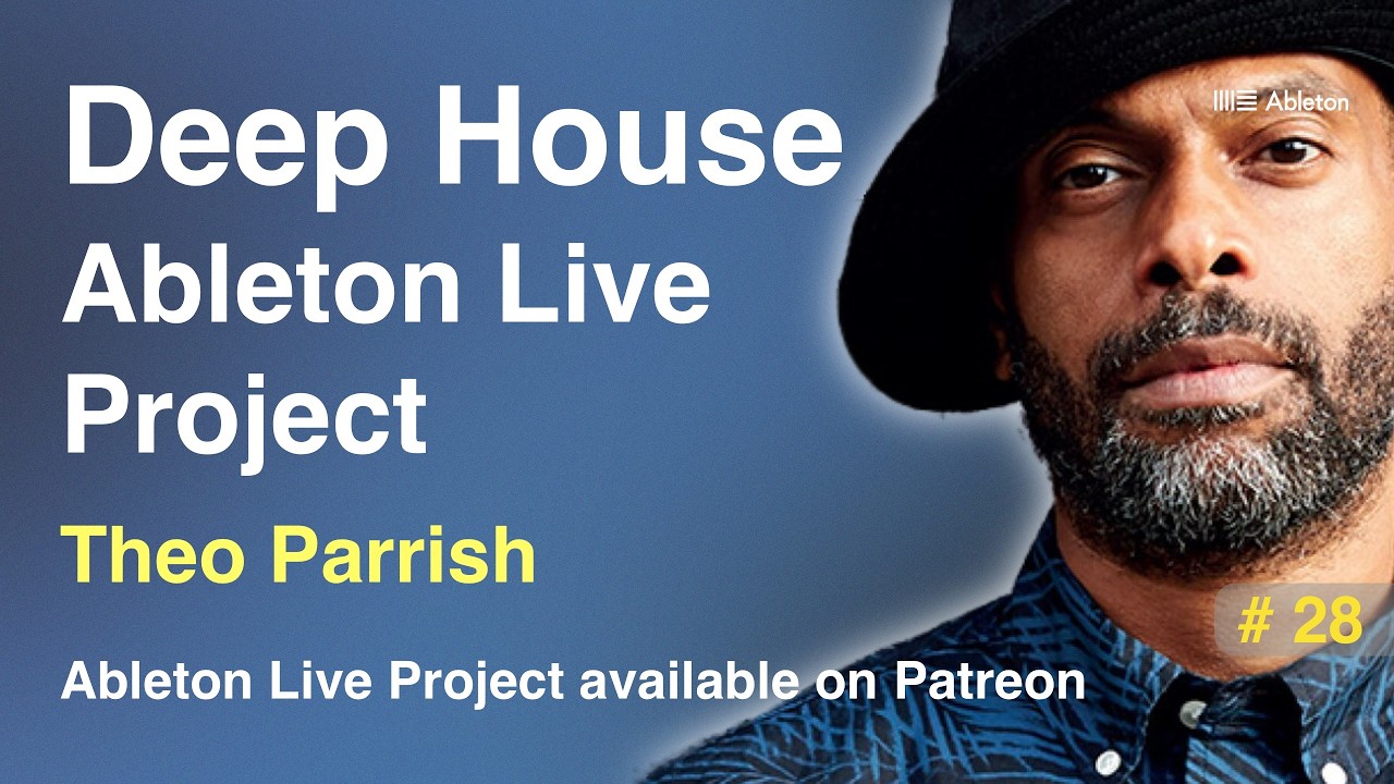 Theo Parrish - Deep House | Ableton Live Project - Template n.28 (Ableton Project)