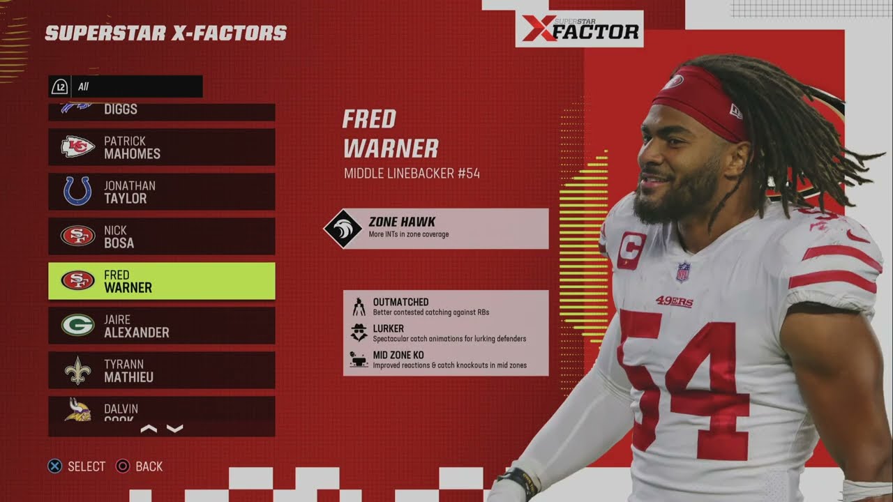Madden NFL 23 X-Factors & Superstar Abilities All Teams