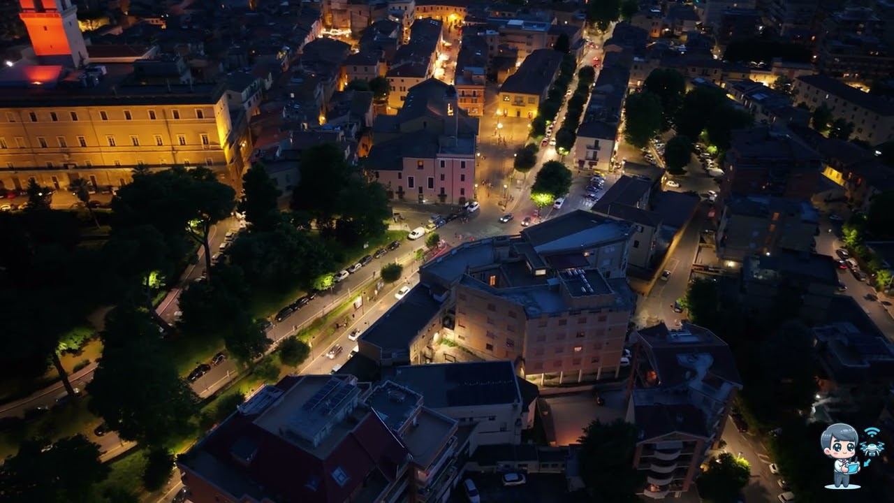 Monterotondo (Rm) by night