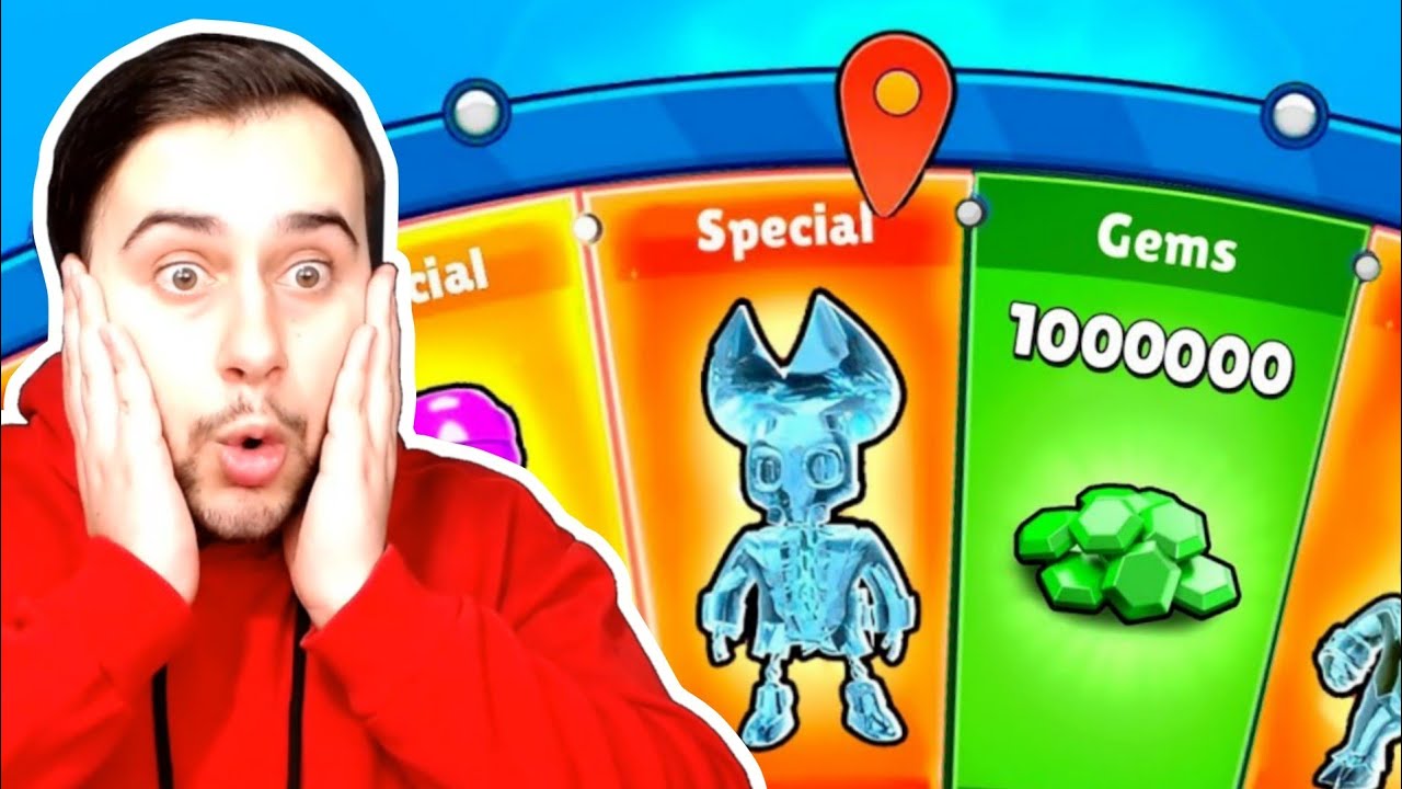 NEW FREE DIAMOND SPECIAL SKIN AND GEMS GIFT WHELL 🤩 - STUMBLE GUYS