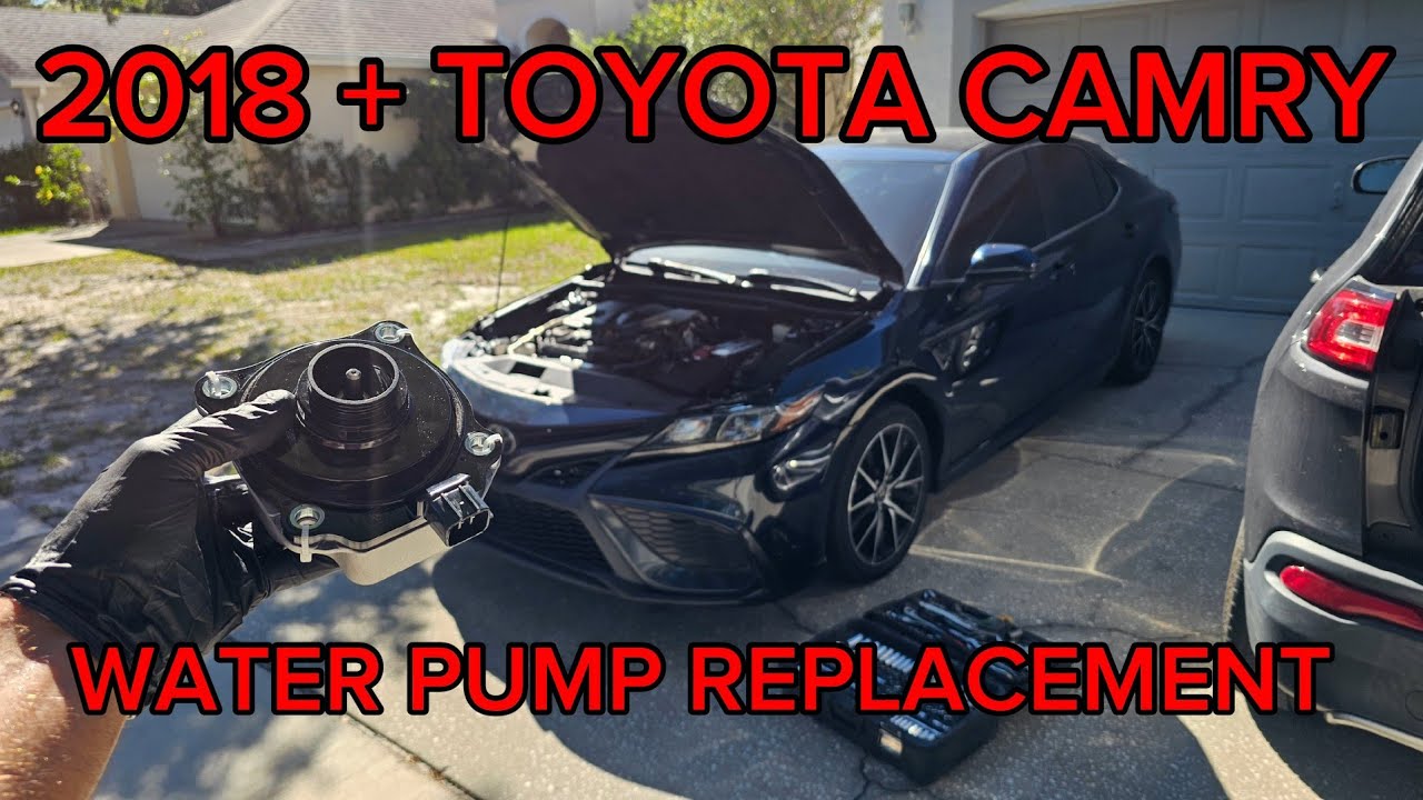 2018 2019 2020 2021 2022 TOYOTA CAMRY 2.5 замена водяного насоса P26CA P26CB P26CC своими руками