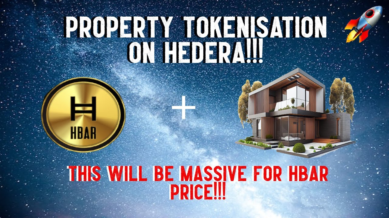 Property Tokenisation On Hedera!!! This Is MASSIVE For HBAR Price!!!