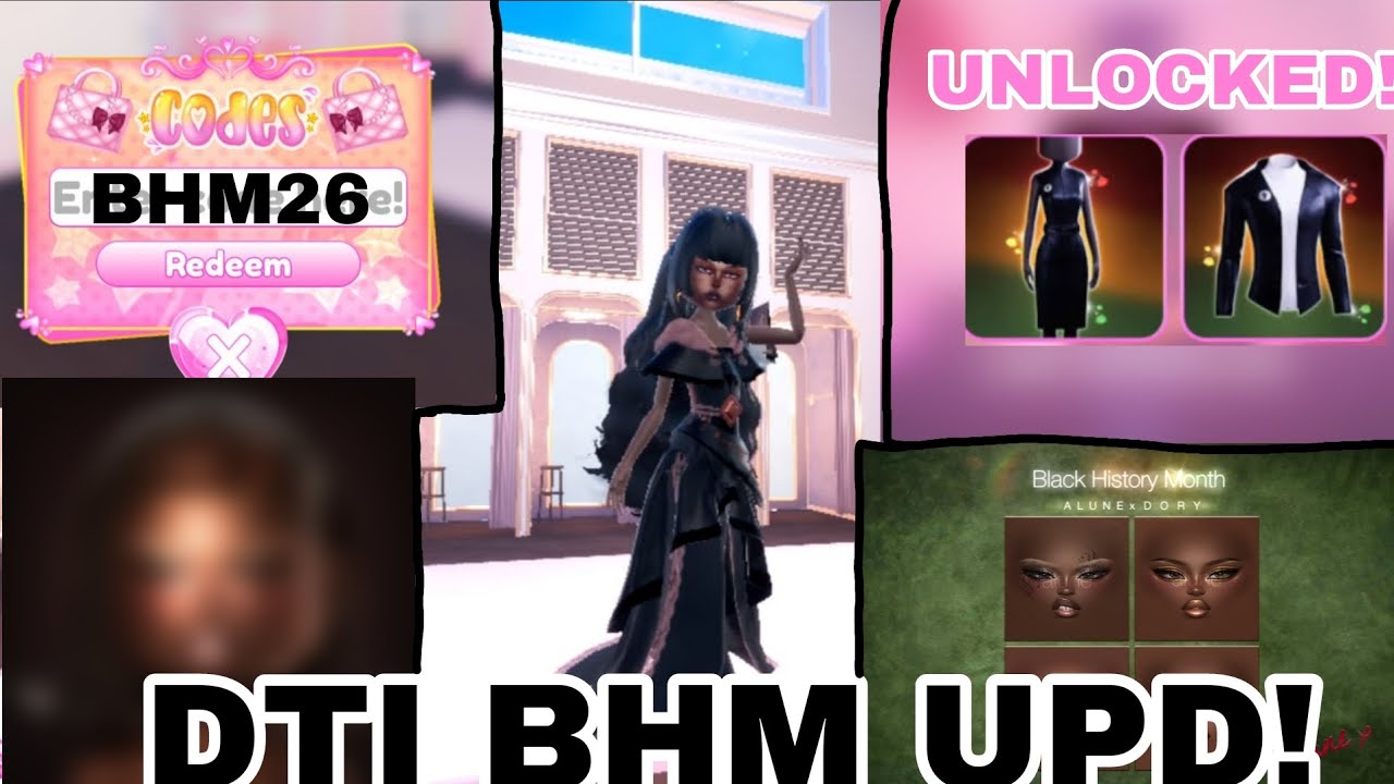 NEW DTI BHM (BLACK HISTORY MONTH) UPDATE IS INSANE?! + SECRET CODE UNLOCKED 👀