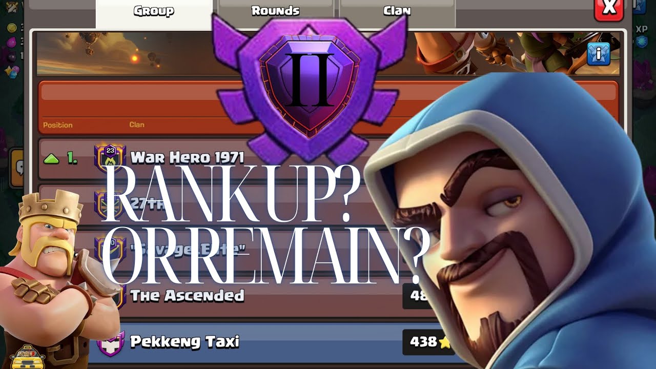 TH18 Final day of CWL for Feb | Can we manage an upset for the top 1 team? 