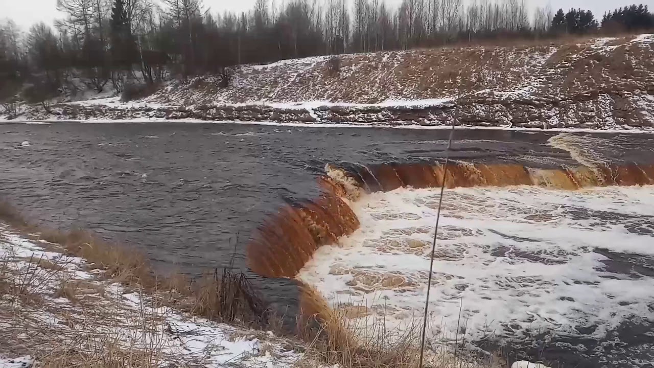 Реки Мга и Тосна. Тосненский водопад.