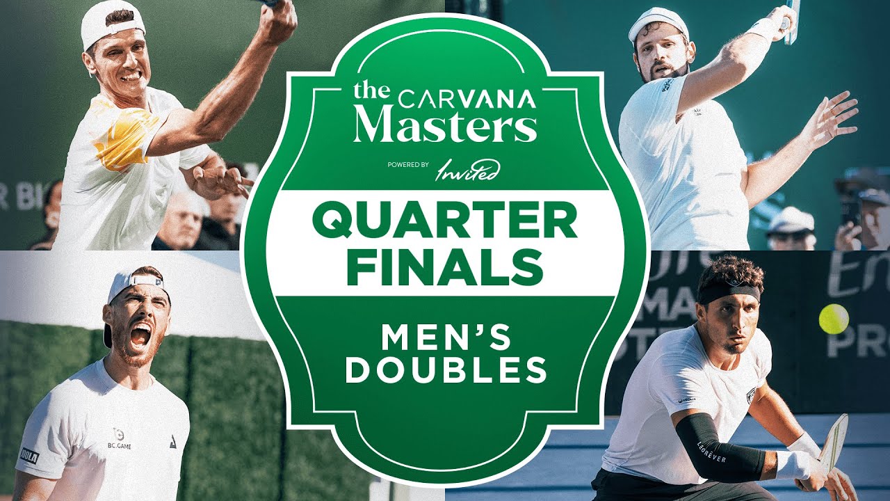Daescu/Staksrud vs Bar/Devilliers at the The Carvana Masters
