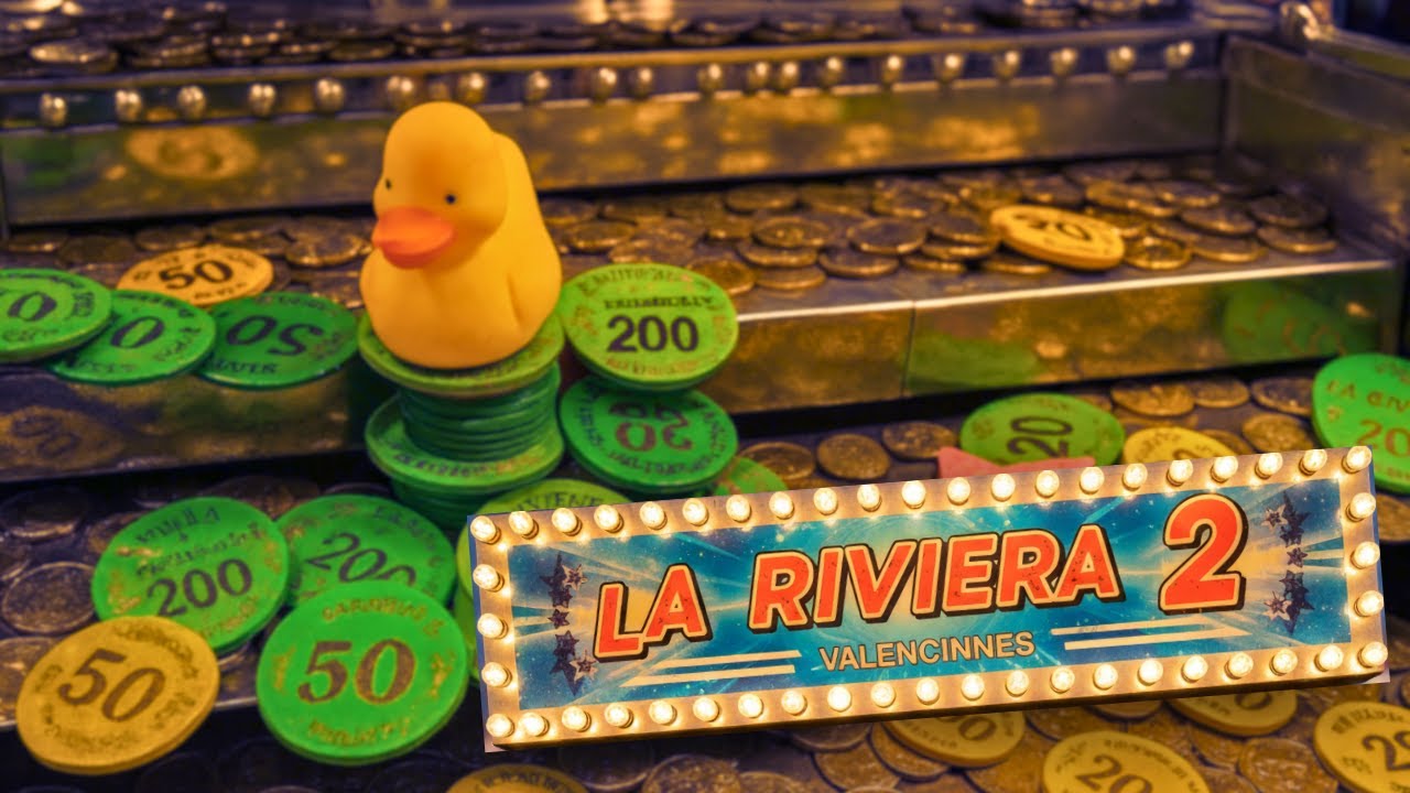 LIVE Valenciennes 🎡 Machine pousse-pièces au stand Riviera 2 !!! (Partie 1)