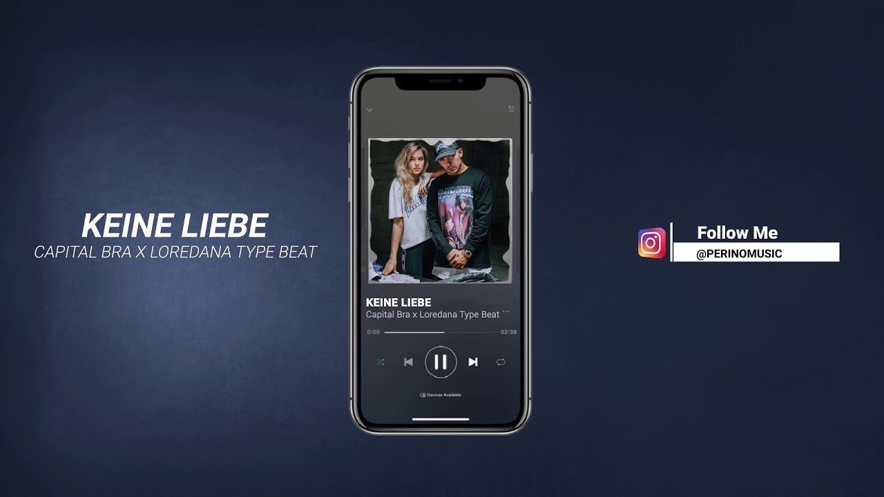KEINE LIEBE - Capital Bra x Samra x Loredana Type Beat 2020