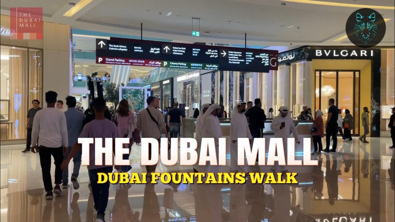 The Dubai Mall | Dubai Fountains | Dubai Aquarium | China Town