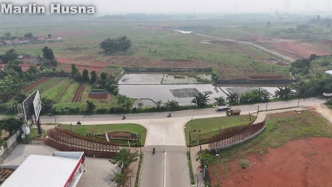 Perumahan Giantara Serpong City Underpass Mulai Dibangun Dan Gerbang Tol Industri Update Juni 2024