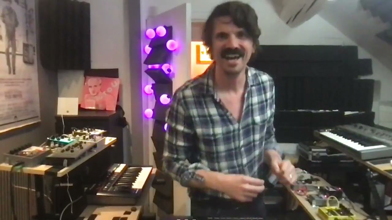 APEROJAM 4  Impro autour de mon remix de pavane de Superpoze Santé!