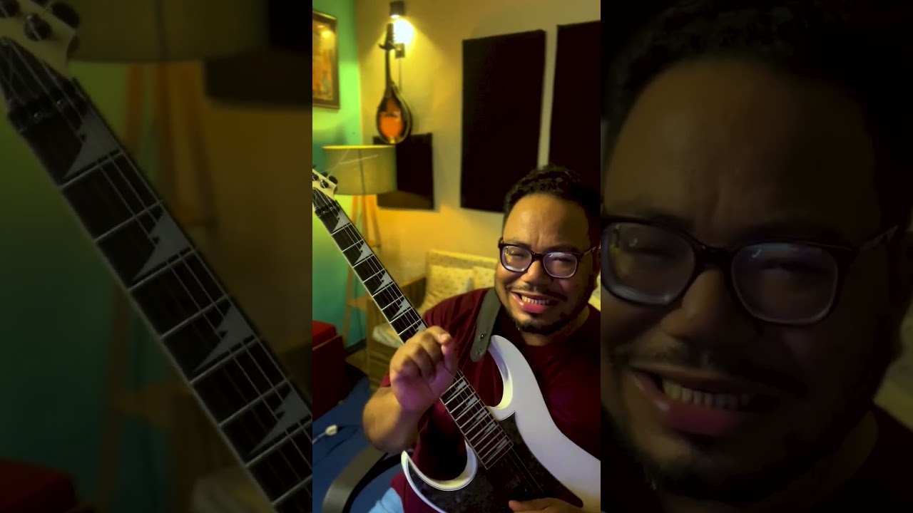 Bheegi Bheegi se hai l Guitar solo Tutorial  by AARON DARNAL