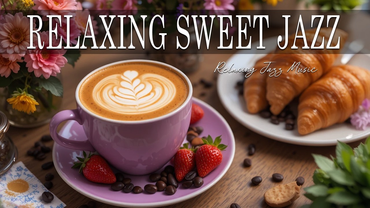 Relaxing Sweet Jazz ☕ Bossa Nova background for Studying, Working & Relaxing