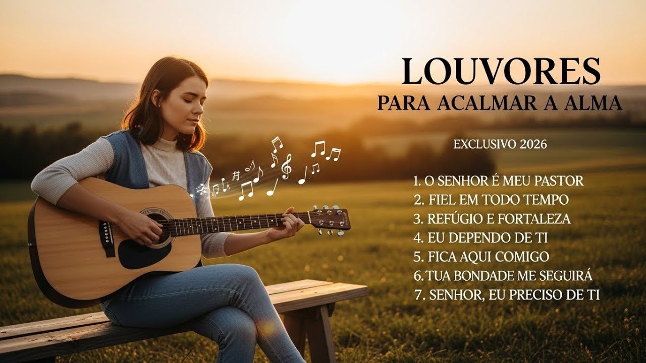 7 Louvores Gospel 2026 MAIS PODEROSOS — Adoração que Restaura e Enche a Alma HOJE 🙏✨