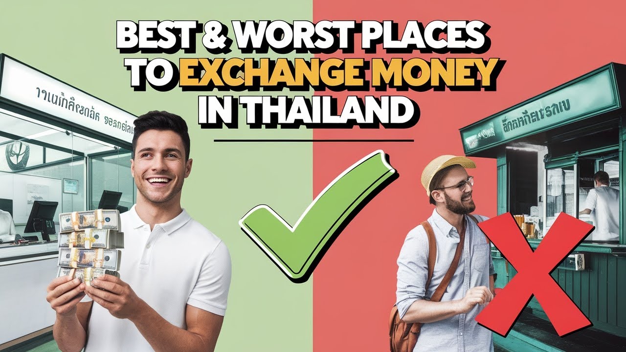 The Best and Worst Places to Exchange Money in Thailand!