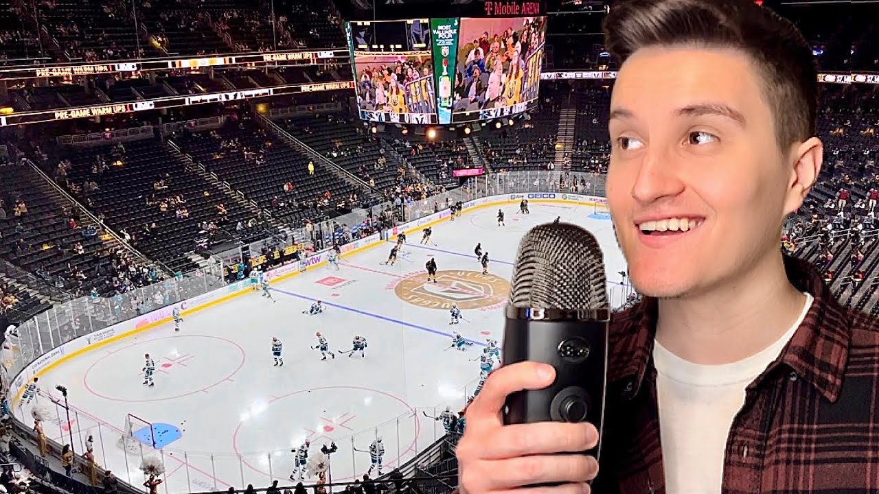 ASMR | Inside a NHL Hockey Game 🏒 (Las Vegas Knights)