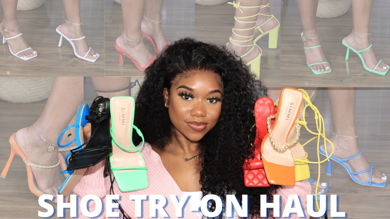 SPRING/SUMMER SHOE TRY-ON HAUL (10+ ITEMS) | MUST HAVE HEELED SANDALS (SIMMI LONDON) | Chev B.