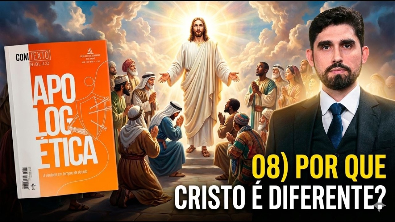 Lição Jovem 08 | Por que Cristo é diferente? (Lição da Escola Sabatina 1T 2026 ComTexto Bíblico)