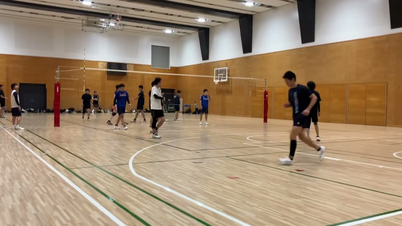 2025.12/6 久しぶりの6人制ミドルブロッカー