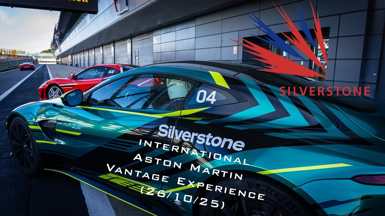 Silverstone international Aston Martin Vantage Experience (26/10/25)